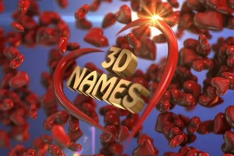 3 d name