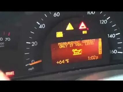 Ошибки мерседес w203