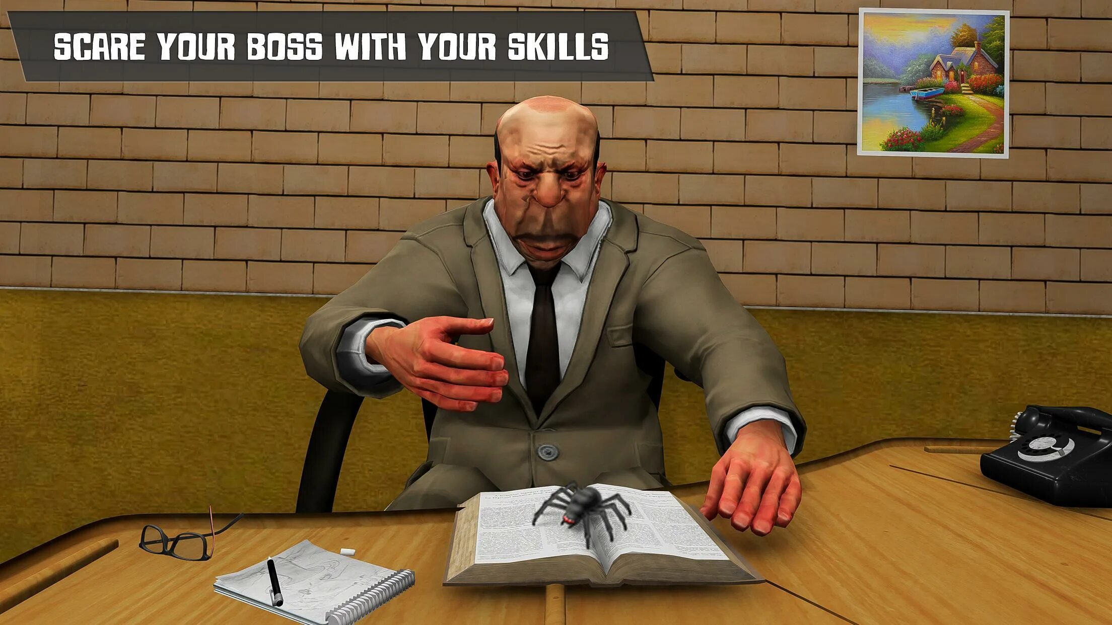 Scary Boss. Офис босса. Игра босс 3. Scary Boss 3d.