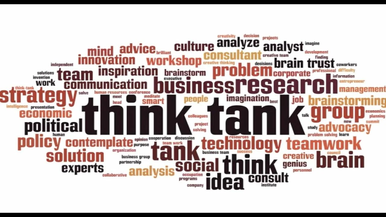 Think of a word that. Фабрики мысли США. Фабрика мысли. Think Tanks фабрики мысли. Think Tank мозговой центр.