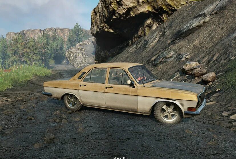 Volga run. Газ 24 волга 4х4. snowrunner волга. mudrunner газ 24. газ 24 95 4х4.
