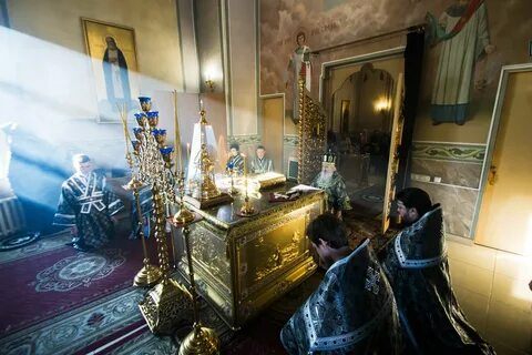 Текст литургии преждеосвященных даров с пояснениями