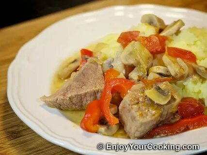 Как тушить мясо с овощами
