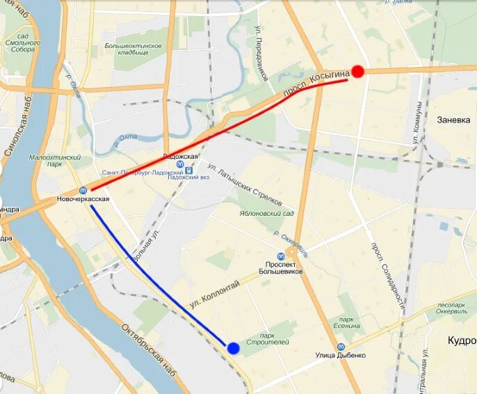 Наземный транспорт от Новочеркасской до Ладожской. Наземный транспорт с м.Ломоносовской до м.Дыбенко. Как доехать наземным транспортом. Наземный транспорт от м Академическая до м Звенигородская. Карта проезда наземным транспортом