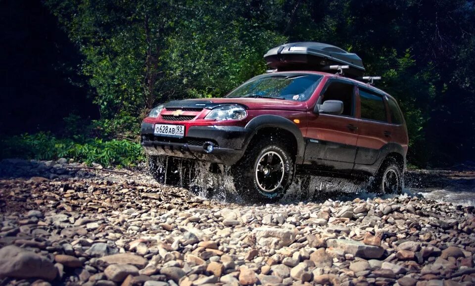 Исследователи грязи - Chevrolet Niva, 2 л, 2013 года покатушки DRIVE2