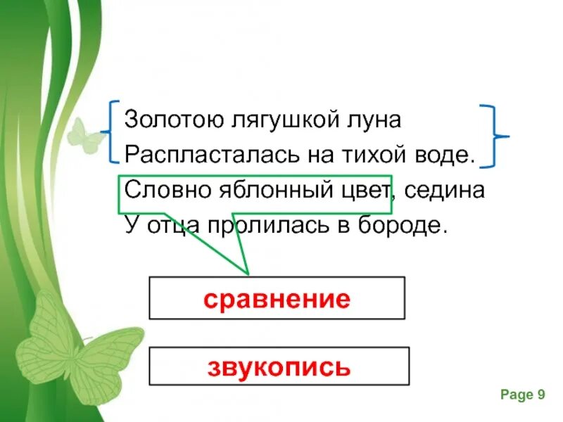 Лягушкой луна распласталась на тихой воде. Золотою лягушкой Луна распласталась на тихой воде словно Яблонный. Словно Яблонный цвет Седина у отца пролилась в бороде. Есенин золотой лягушкой Луна распласталась. ... ... Луна распласталась на тихой воде.