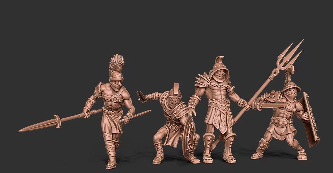 Гладиатор Калларк 3д модель. Гладиатор Фракиец миниатюры. Medieval Forge Miniatures девушка Гладиатор Рим 90 мм Miniatures. Gladiators 28mm Miniatures. Гладиатор 3.3