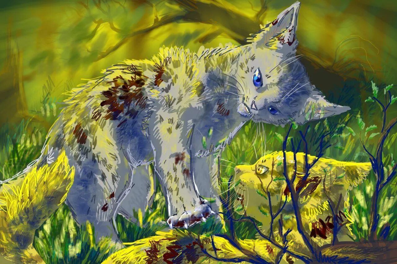 Коты воители видение бабочки. Коты воители romashik-arts. коты воители ромашик артс. коты воители вересковая звезда. уэйн маклафлин коты воители.
