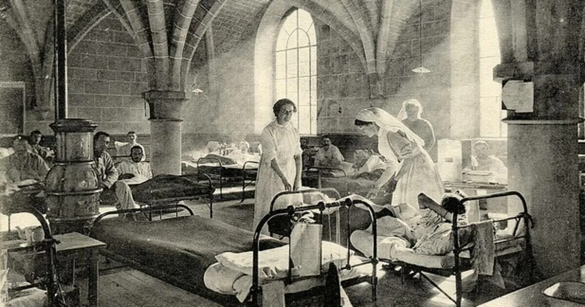 Монастырские госпитали средневековья. Средневековый лазарет. Больница в средние века.