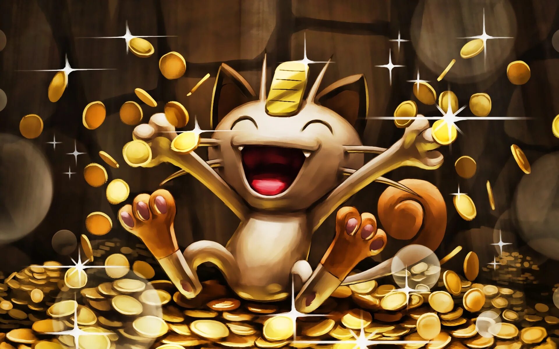 Покемоны деньги. Meowth. Покемон Мяут арт. Кот покемон Мяут. Покемон Meowth.