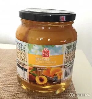 Персики консервированные с сыром