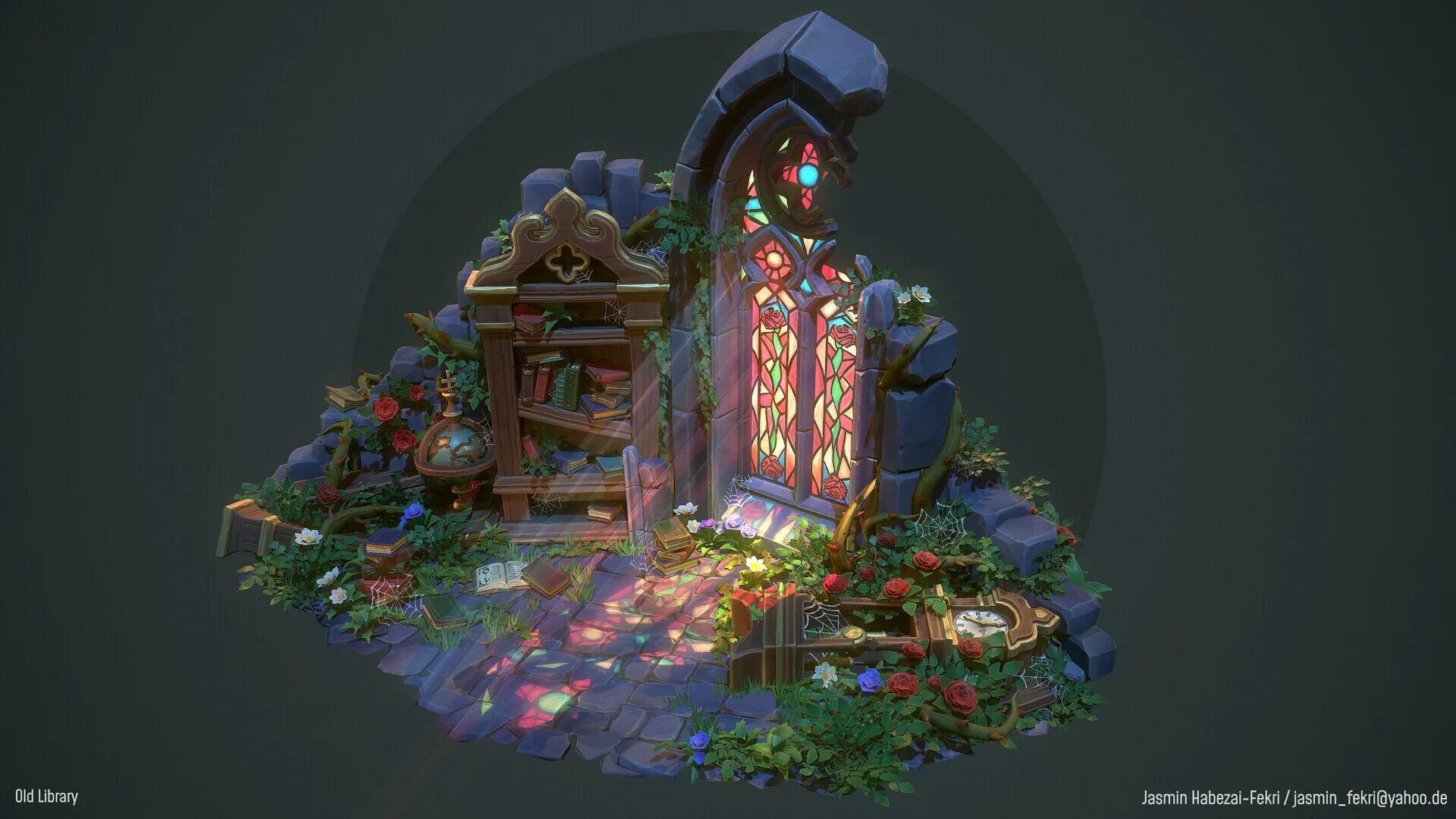 3д окружение. 3d окружение. 3d environment artist. Jasmin Habezai-Fekri. Stylized 3d environment.