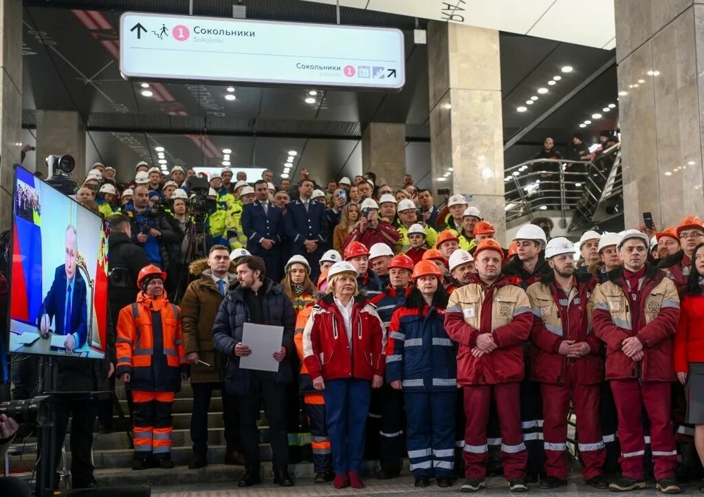 Открылась кольцевая. Московский метрополитен БКЛ. Запуск метро в Москве.