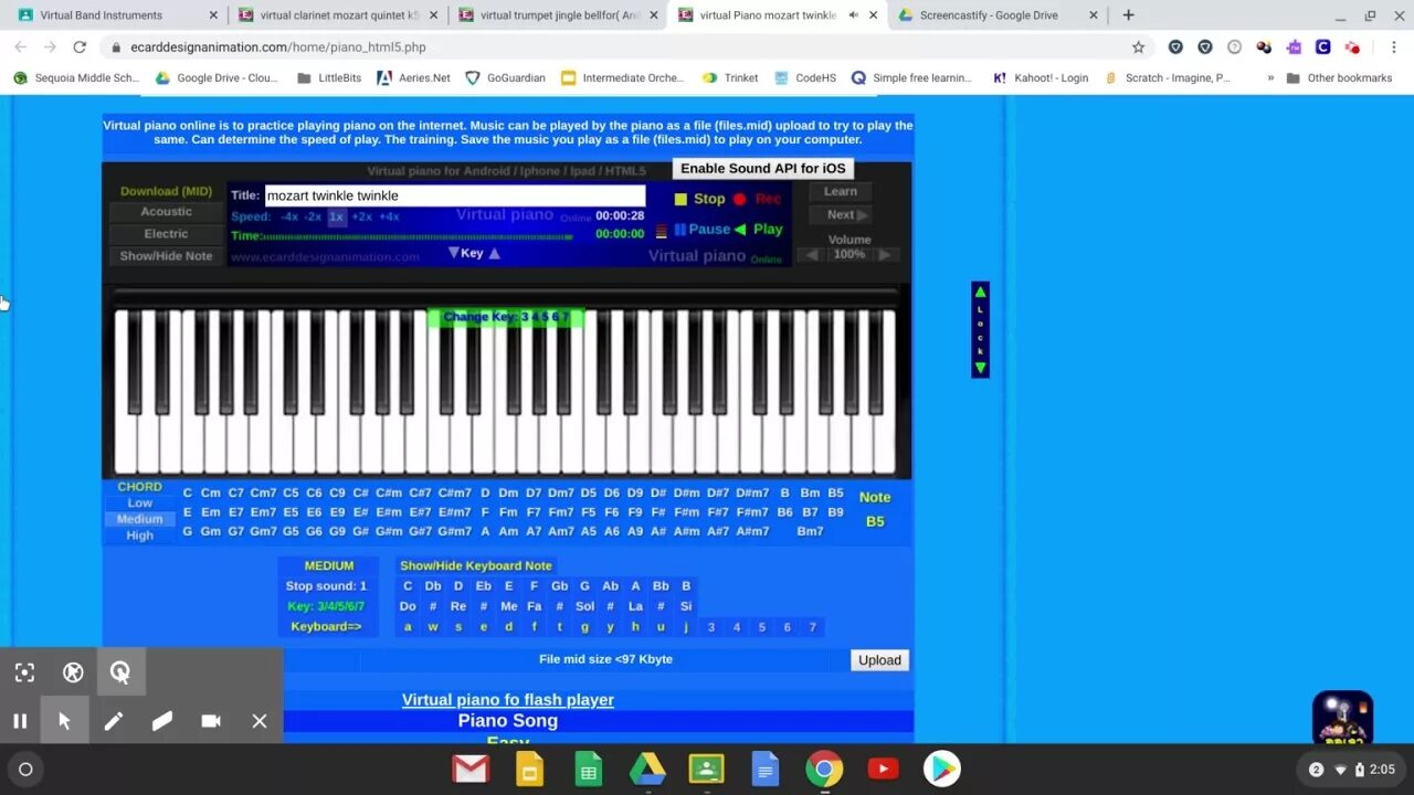 Virtual midi piano keyboard. Andre&#039;s virtual band. virtual band 2000 игры. virtual band 2000.