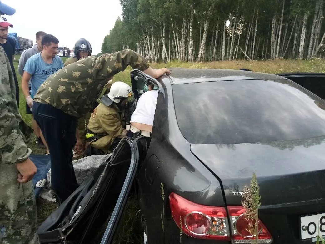 Сводка чп. Авария в Тюкалинском районе.