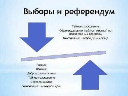 Тайное голосование граждан черты сходства