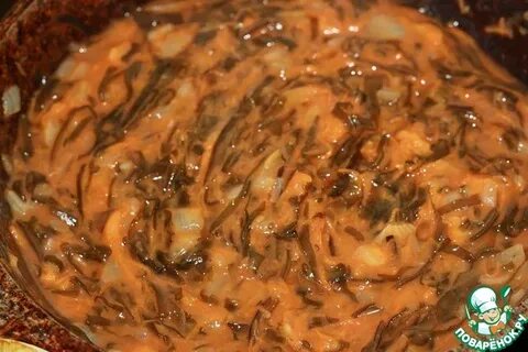 Солянка из капусты с кальмарами