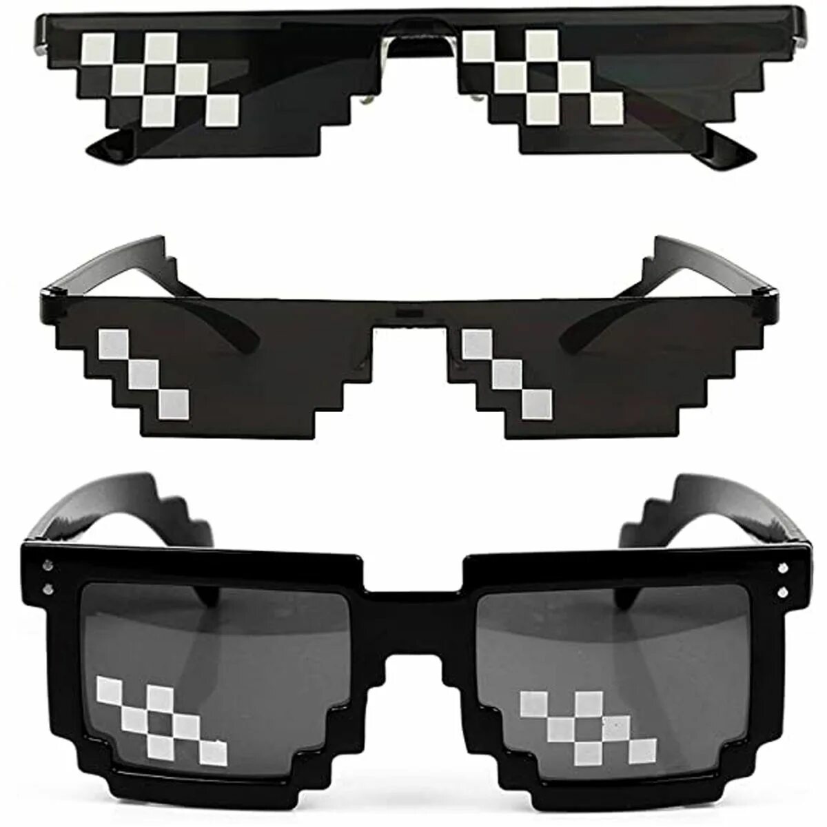 Очки пиксели. Пиксельные очки Thug Life. Очки 8 бит Thug Life. Очки таг лайф. MLG чёрные очки.