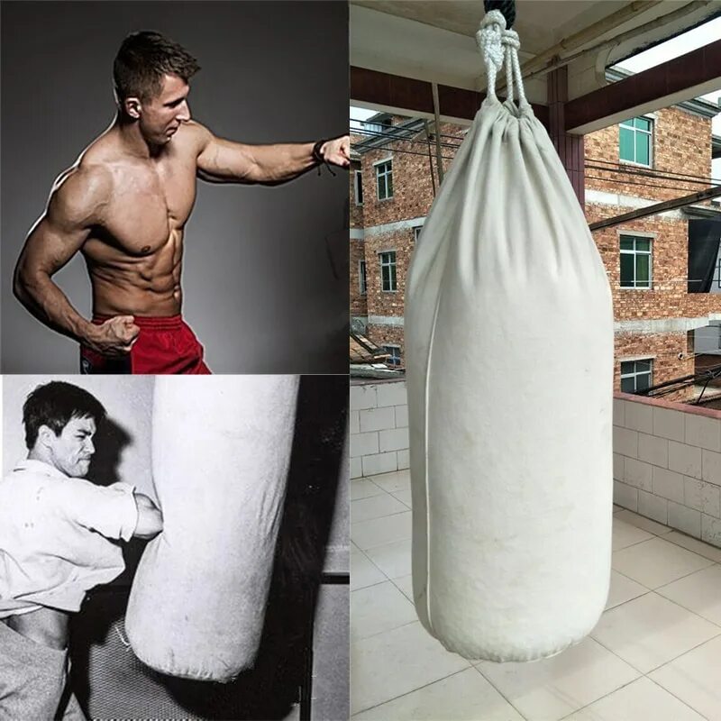 Самодельный мешок. Боксерская груша (punching bag). самодельная боксерская груша. мешок с песком для тренировок. груша боксерская из брезента.