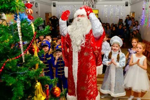 Начало нового года в саду