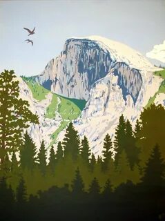 Рисунок на горе
