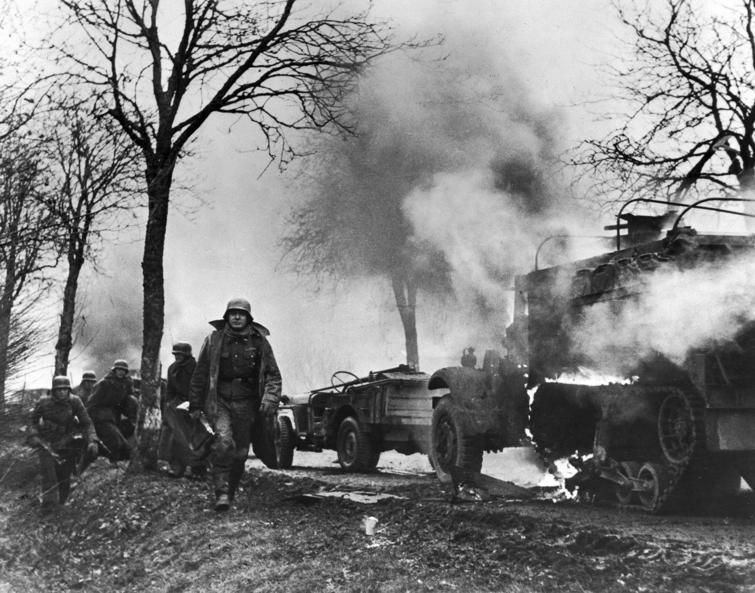 Немецкие операции второй мировой. Операция в Арденнах 1944. Арденский лес 1944.