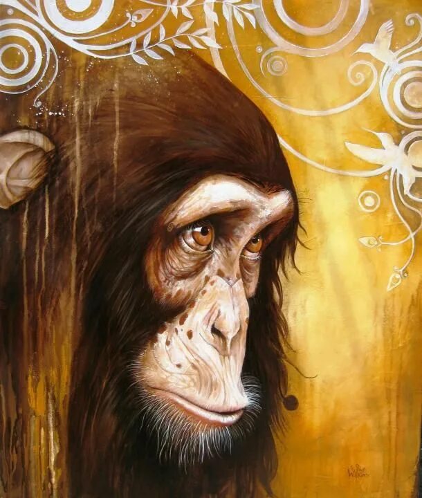 Monkey art