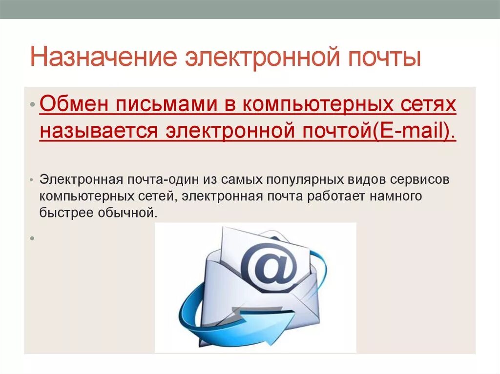 Электронная почта интернет магазинов. Назначение электронной почты. Разработка электронной почты. Презентация на тему электронная почта. Электронное письмо.