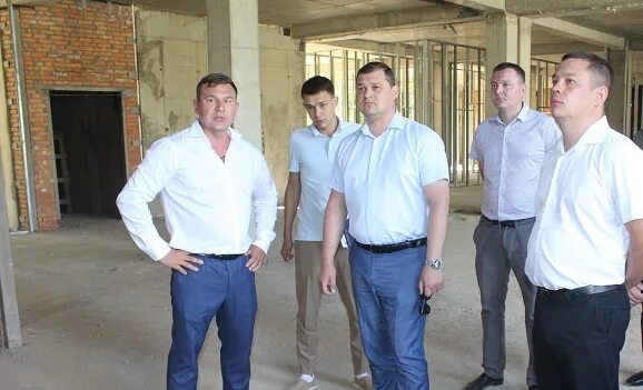 Чп афипский. Афипский лицей строительство.