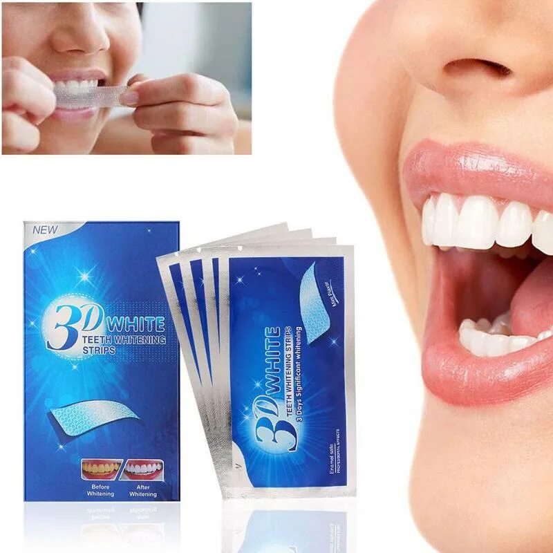 Отбеливающие полоски 3d White Teeth Whitening. Полоски для отбеливания зубов 3д Вайт Teeth Whitening strips. Отбеливающие полоски для зубов 3d White Teeth Whitening strips 7 пар. 3 Д Вайт полоски для отбеливания.