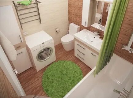 Ванна 5 кв м дизайн с унитазом