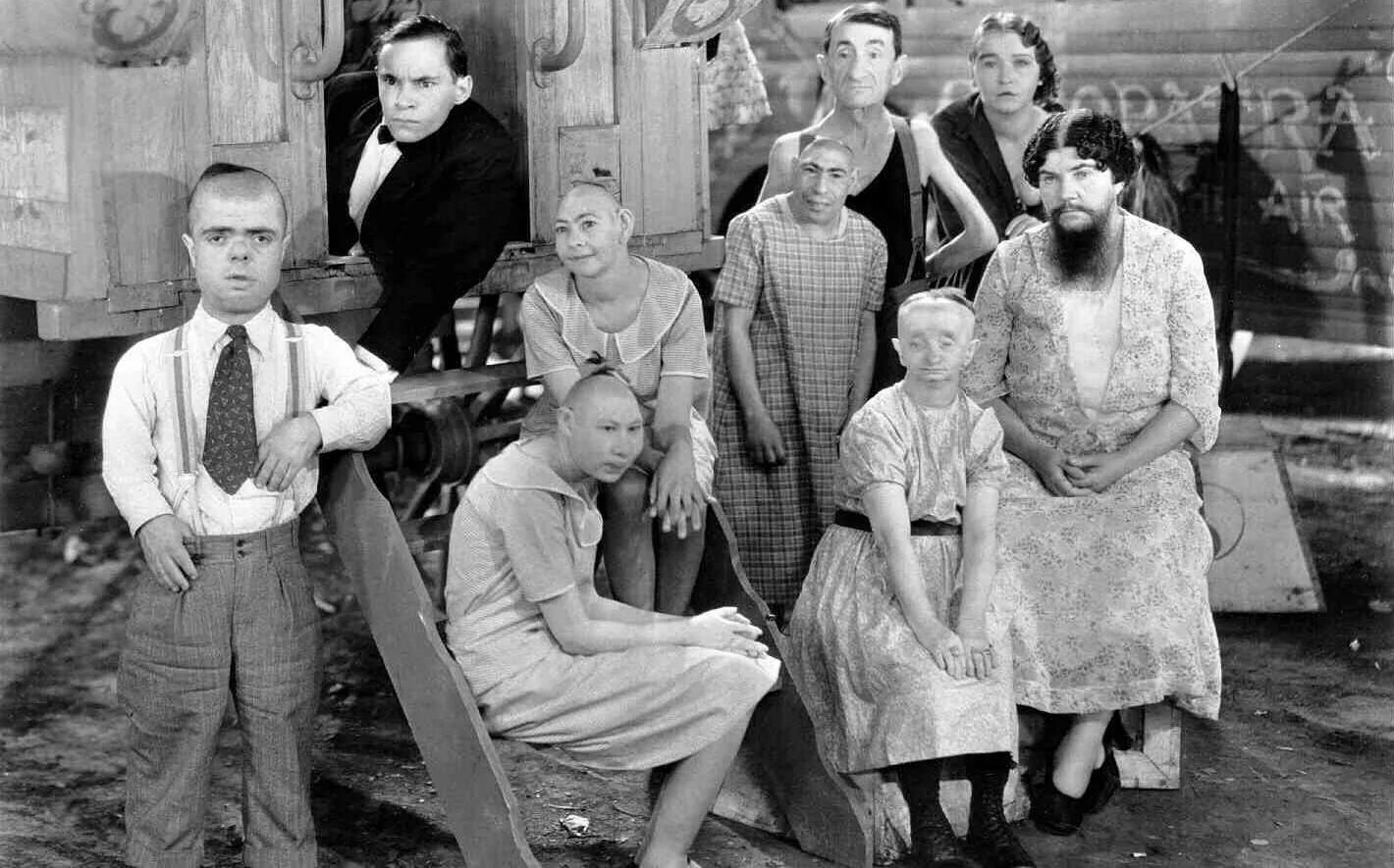 Уродцы, 1932, реж. Тод Браунинг. Zinc freaks