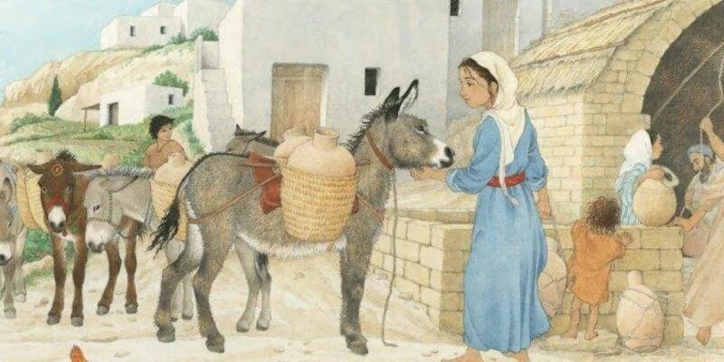 Маленький ослик марии читать. Иосиф и мария на ослике. маленький ослик марии. вифлеем ослик. ослик ильин вифлеем.