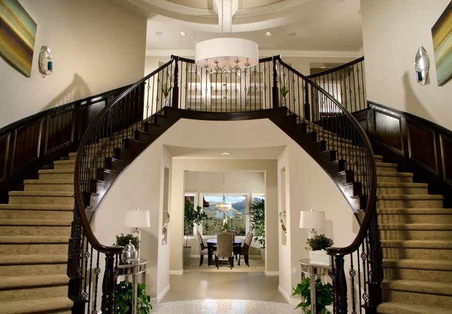 Home Remodeling Foyer design, Staircase design, House entrance