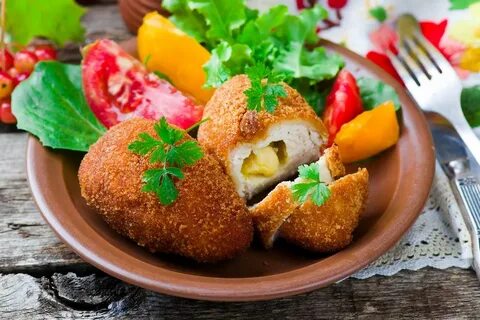 Картофельные котлеты по киевски