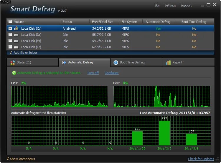 Программа smart 7. Iobit smart defrag. smart defrag 7. iobit disk defrag. софт для дефрагментации.