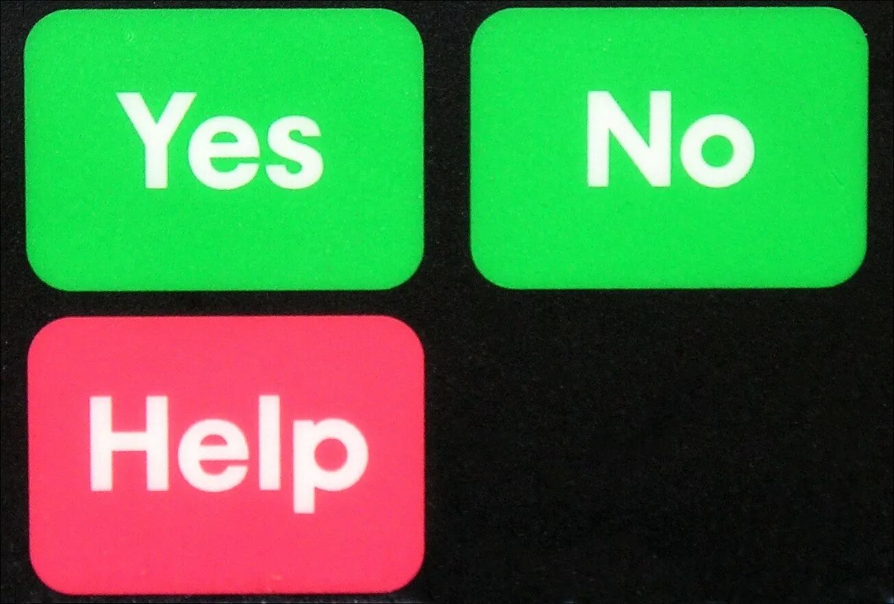 It is no help