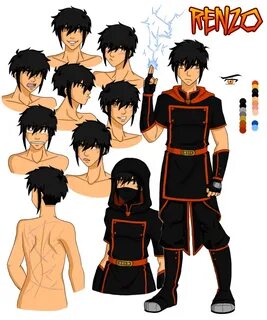 Avatar the Last Airbender OC Renzo by zoro4me3.deviantart.com on @DeviantAr...