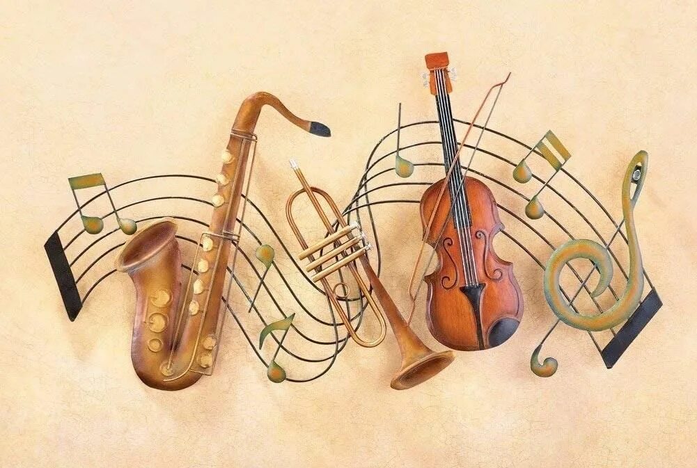 Музыкальные инструменты композиция. Абстрактные декоративные композиции. Композиция из музыкальных инструментов. Музыкальный абстракционизм. Декоративная композиция на музыкальную тему.