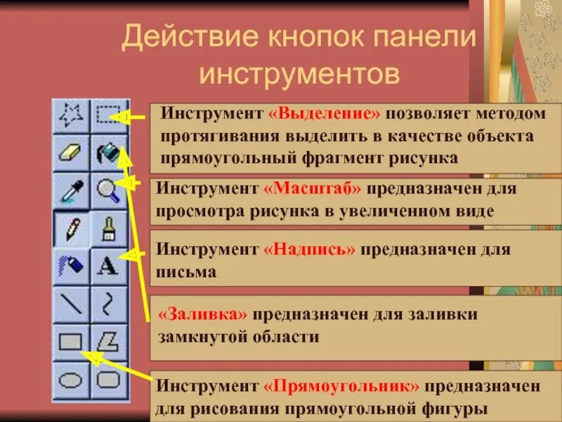 Кнопка панели инструментов. Кнопки панели инструментов Информатика. Масштаб на панели инструментов. Кнопки панели инструментов и их Назначение.