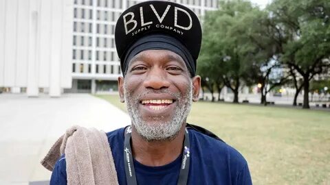 Buys homeless men
