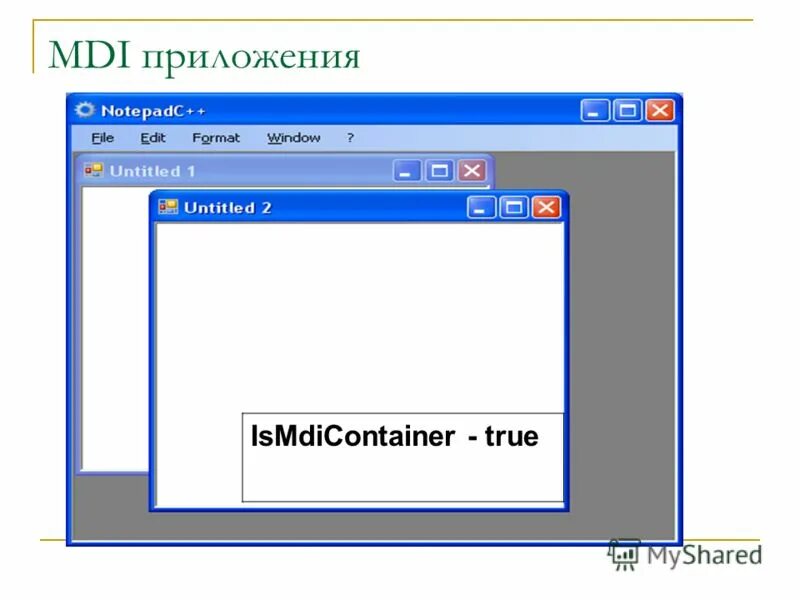Создание оконного приложения c. Создание оконного приложения c