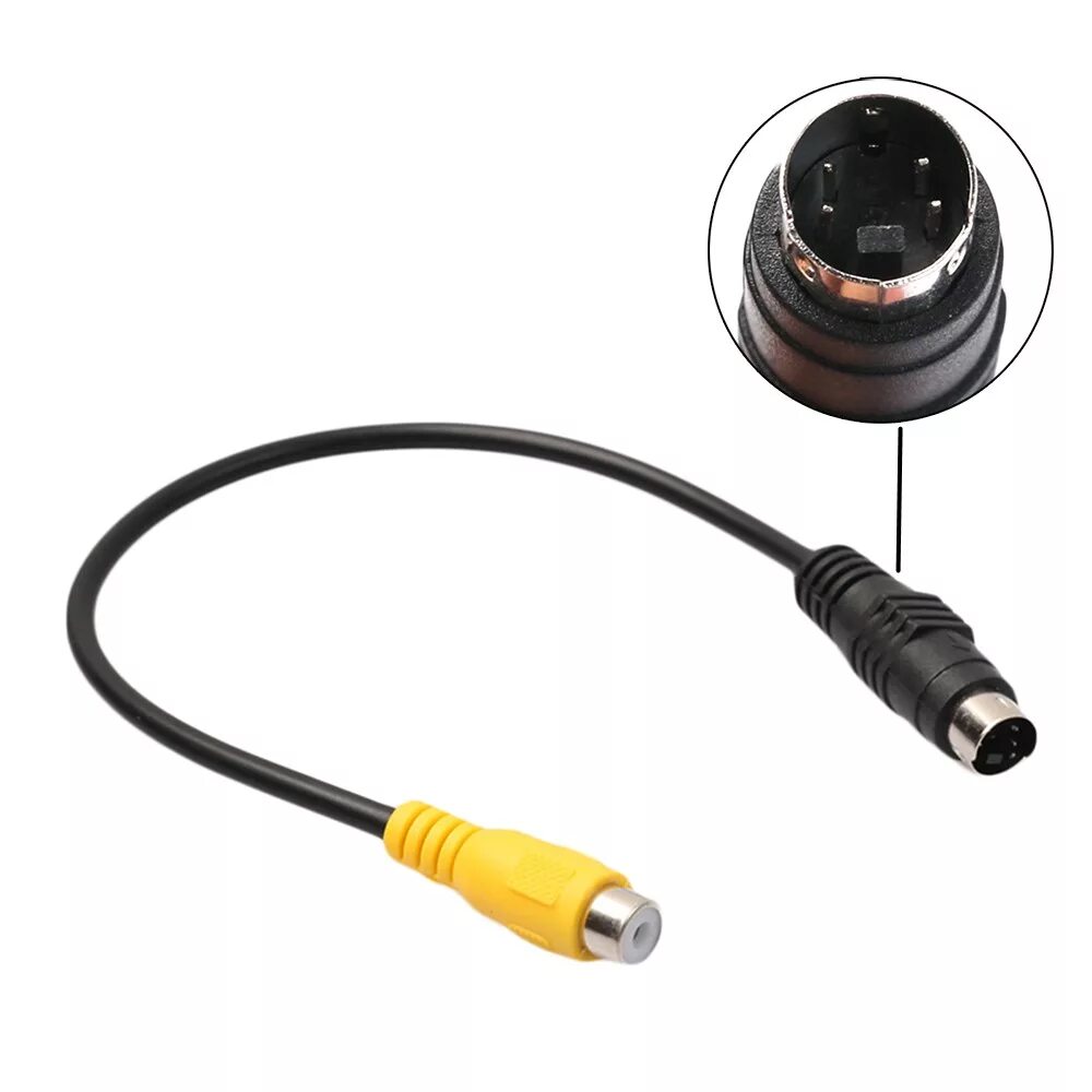 S video box. 4pin(m)-rca(m)+dc(f). minidin 6 pin - тюльпаны. переходник 4pin на rca. s video разъем 7 pin.