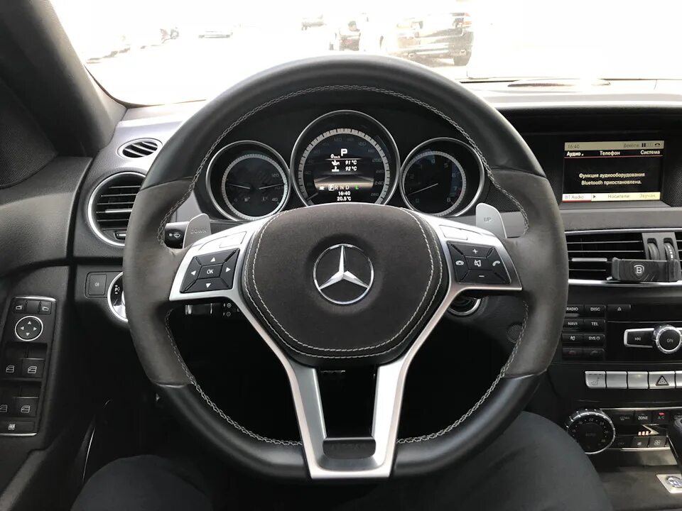 Новый руль! - Mercedes-Benz C-class (W204), 1,8 л, 2010 года стайлинг DRIVE2