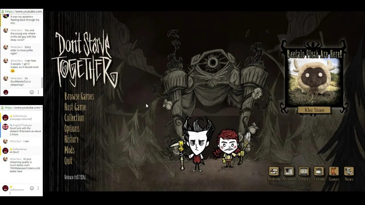 Klei codes. Don&#039;t starve together (2013). игры от klei. донт старв главное меню. донт старв тугезер.