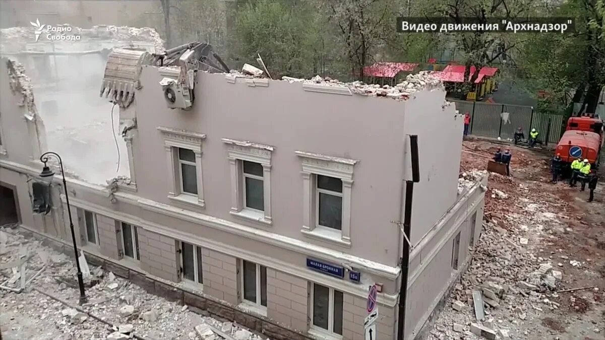 Снос усадьбы. Усадьба неклюдовой на малой бронной. дом неклюдова. снос исторических зданий. снесенные здания москвы.