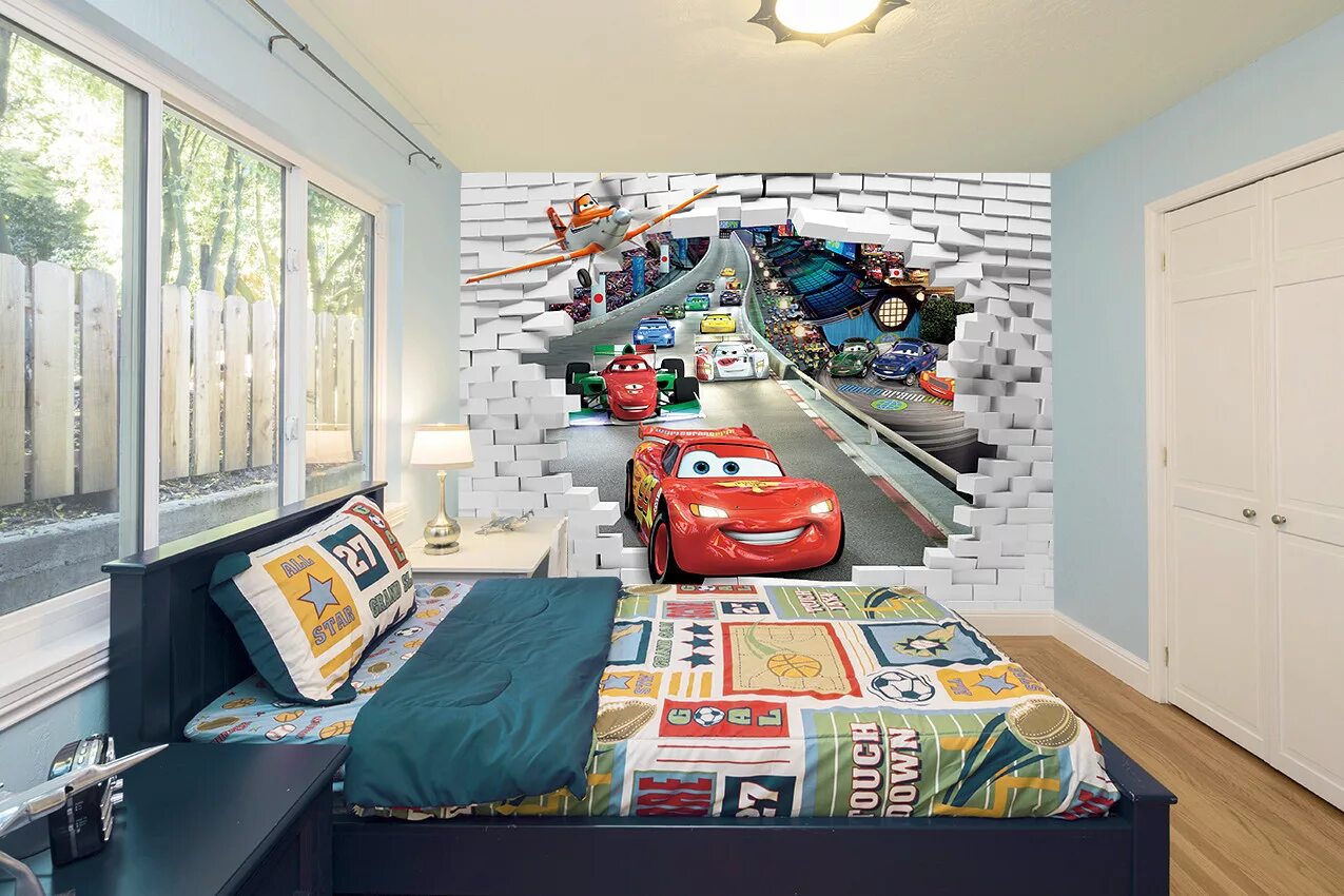 Детская молния маквин. Фотообои Komar Disney 8-400 cars World. Детская комната в стиле Тачки молния Маквин. Фотообои детские для мальчиков. Комната для мальчика Маквин.