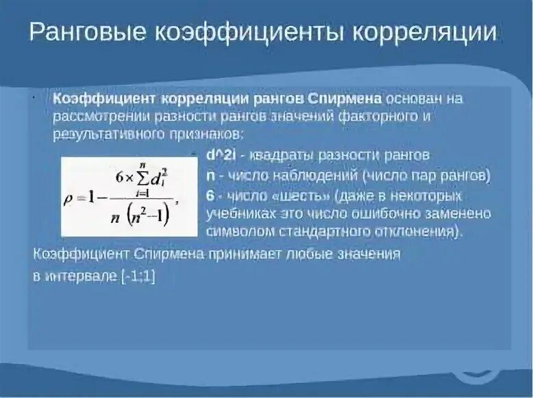 Может ли коэффициент быть отрицательным