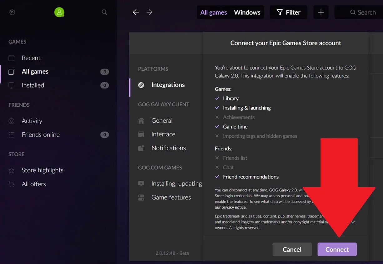 Подключиться к epic games. GOG installer. Аккаунт в GOG. Лаунчер Гог. GOG Galaxy как подключиться.