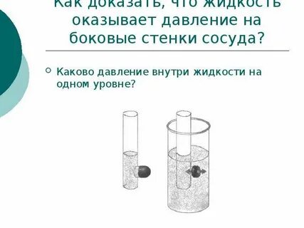 Давление зависит от формы сосуда
